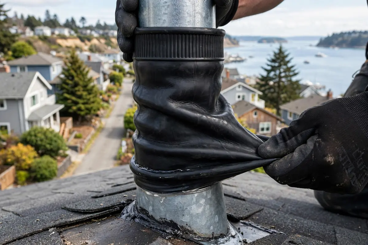 Reparación del arranque de la tubería en Picnic Point, Lynnwood, WA