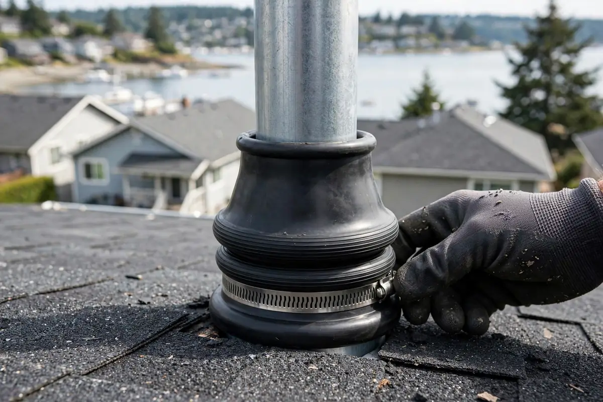Reparación del arranque de la tubería en Seaview, Lynnwood, WA