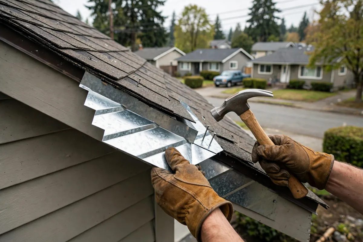 Reparación de techo en Alderwood, Lynnwood, WA