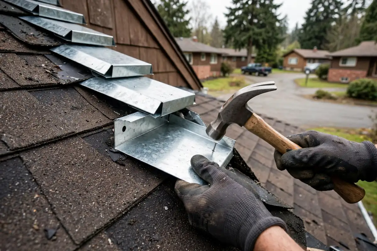 Reparación de techo en Martha Lake, Lynnwood, WA