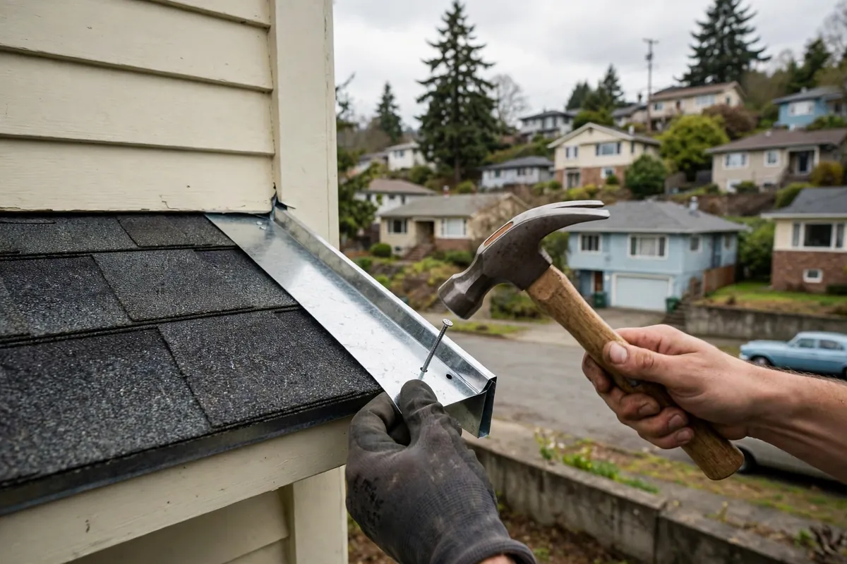 Reparación de techo en Mountlake Terrace, Lynnwood, WA