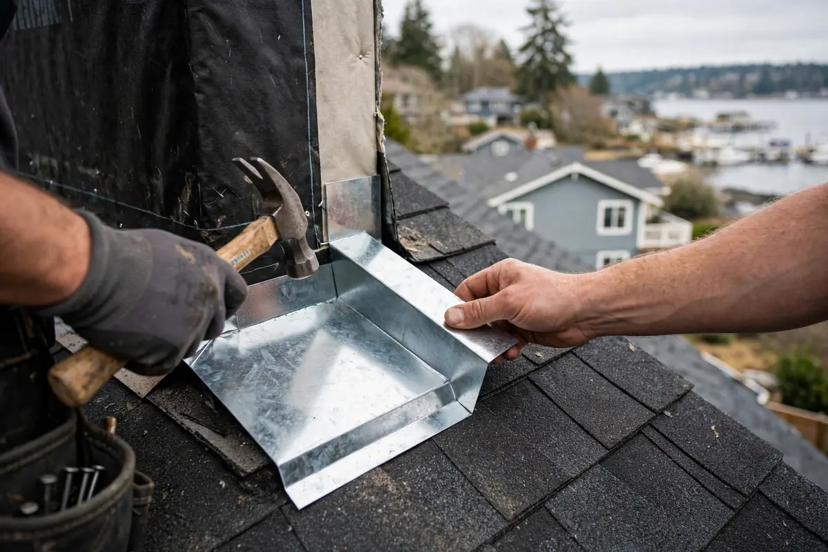 Reparación de techo en Seaview, Lynnwood, WA